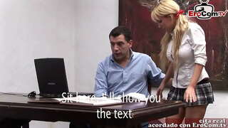 Spanyol, nagy cicik, milf fasz dolgozik