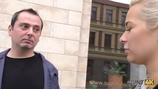 HUNT4K. Bebé está enfermo de amante e decide ter sexo con estraño